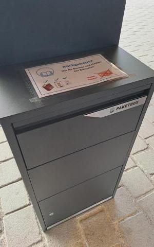 Bücherrückgabebox