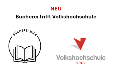Kooperation VHS Hall - Bücherei Mils